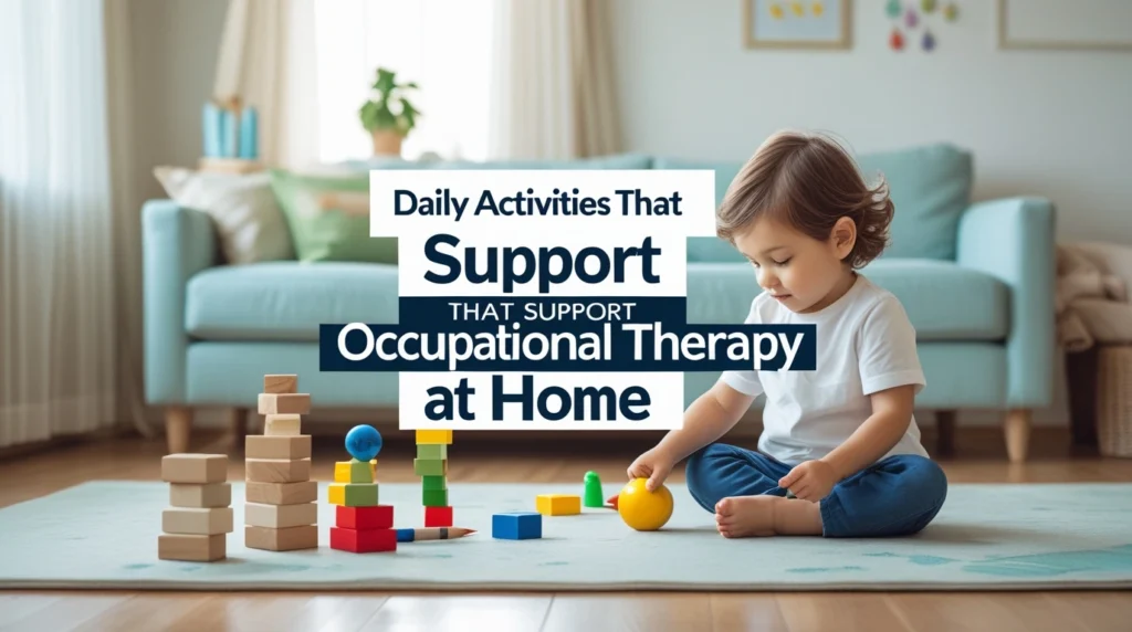Daily Activities That Support Occupational Therapy at Home