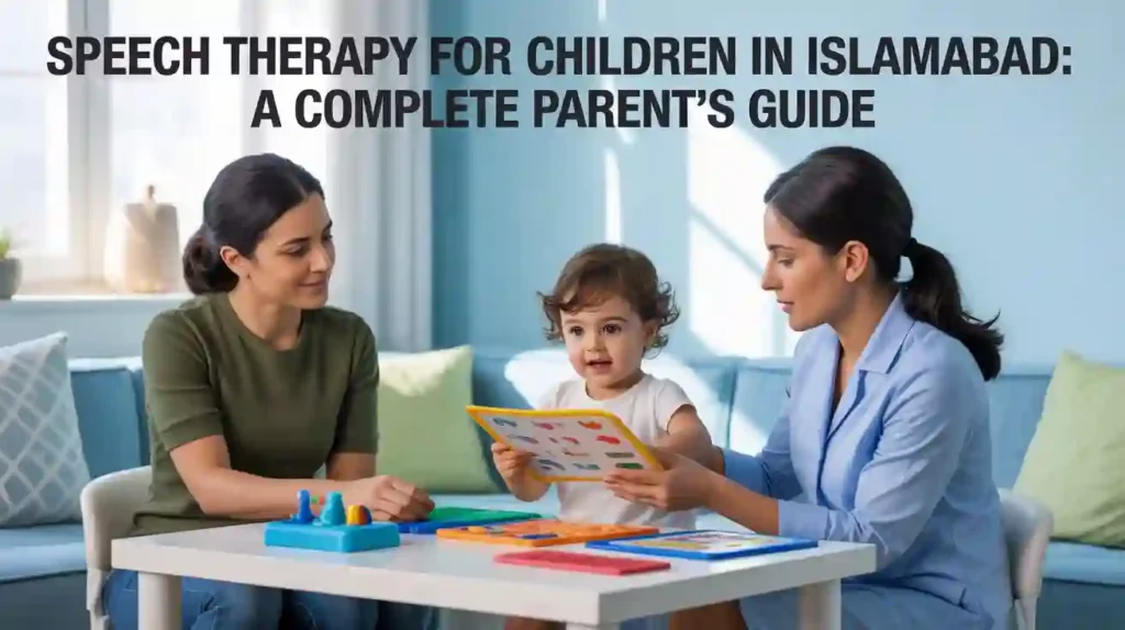 Speech Therapy for Children in Islamabad A Complete Parent's Guide